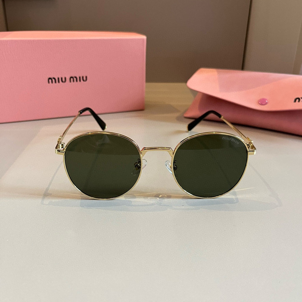 Miu Miu Metal Fashion Brown Lens Sunglasses for Men & Women - 466145 - detail image 2