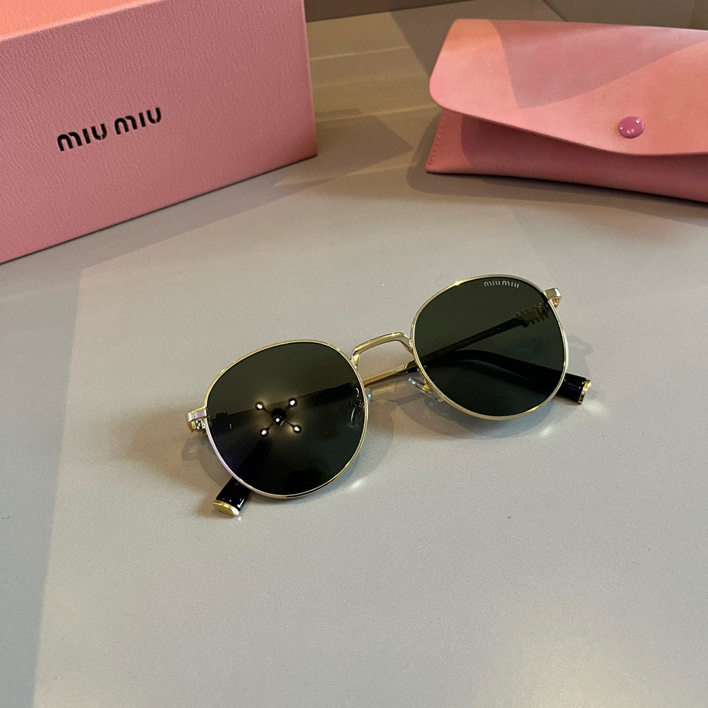 Miu Miu Metal Fashion Brown Lens Sunglasses for Men & Women - 432657 - detail image 5