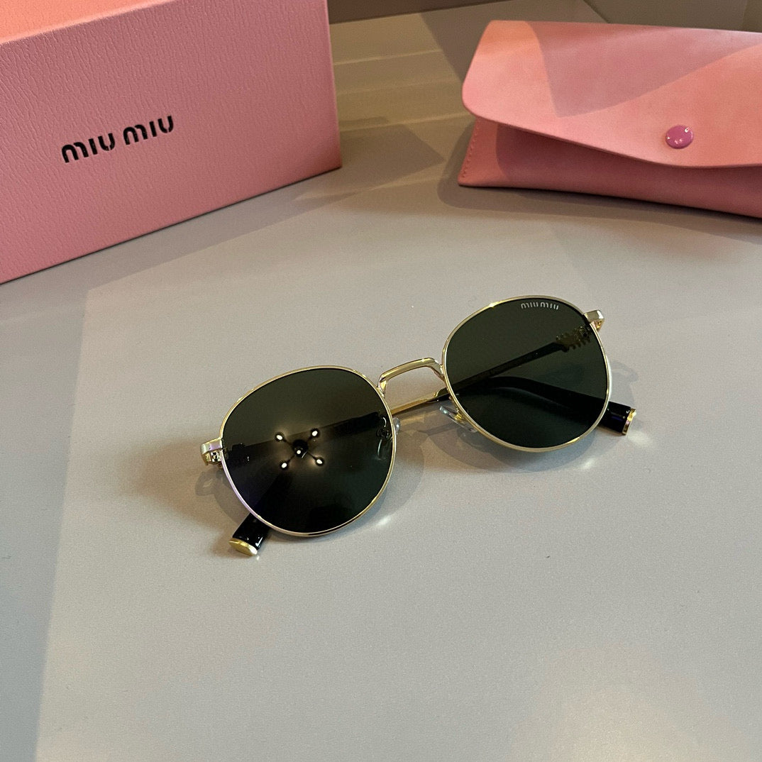 Miu Miu Metal Fashion Brown Lens Sunglasses for Men & Women - 432657 - detail image 5