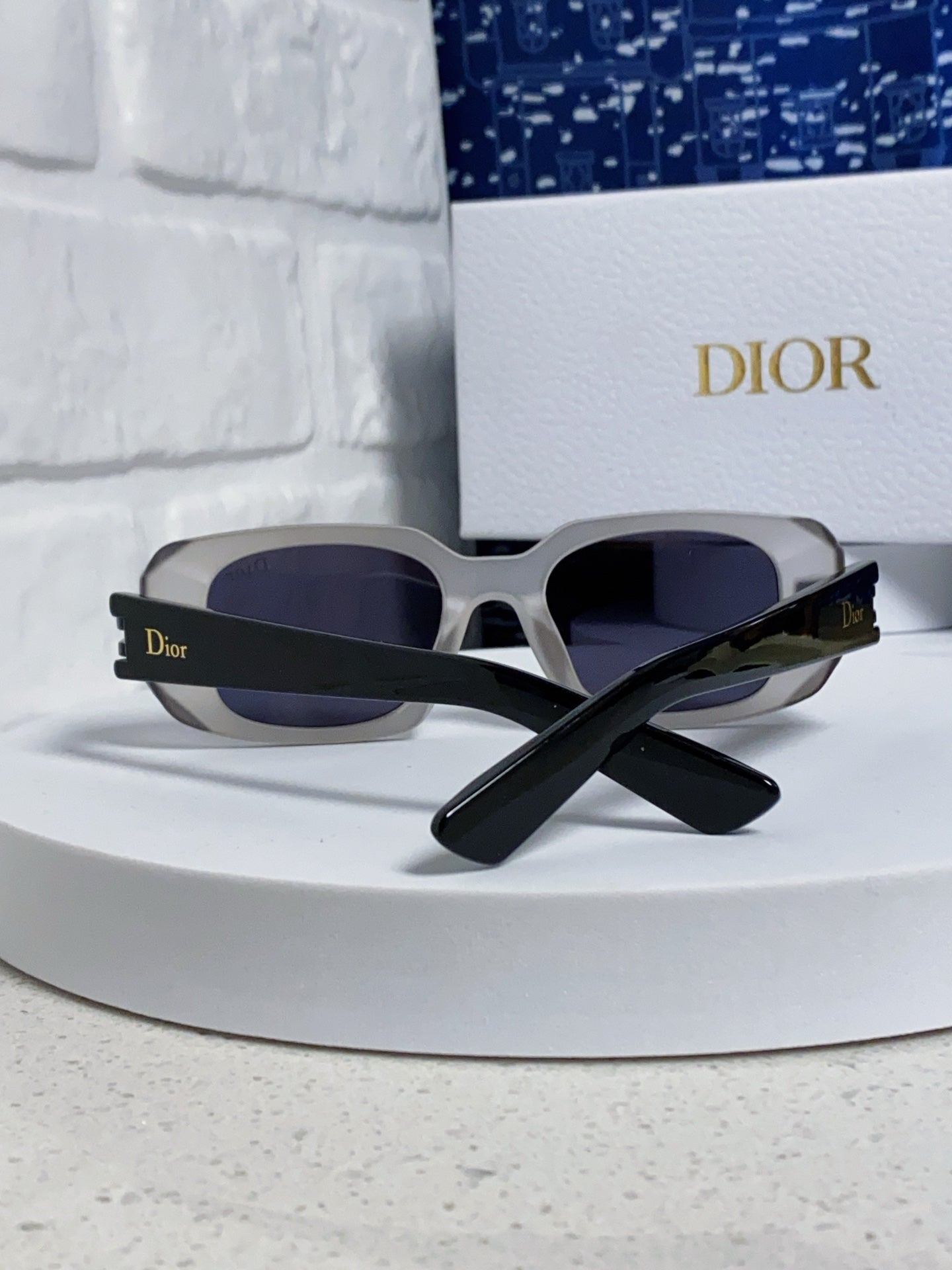 Dior Square Silver Lens Sunglasses for Men & Women - 465291 - detail image 3