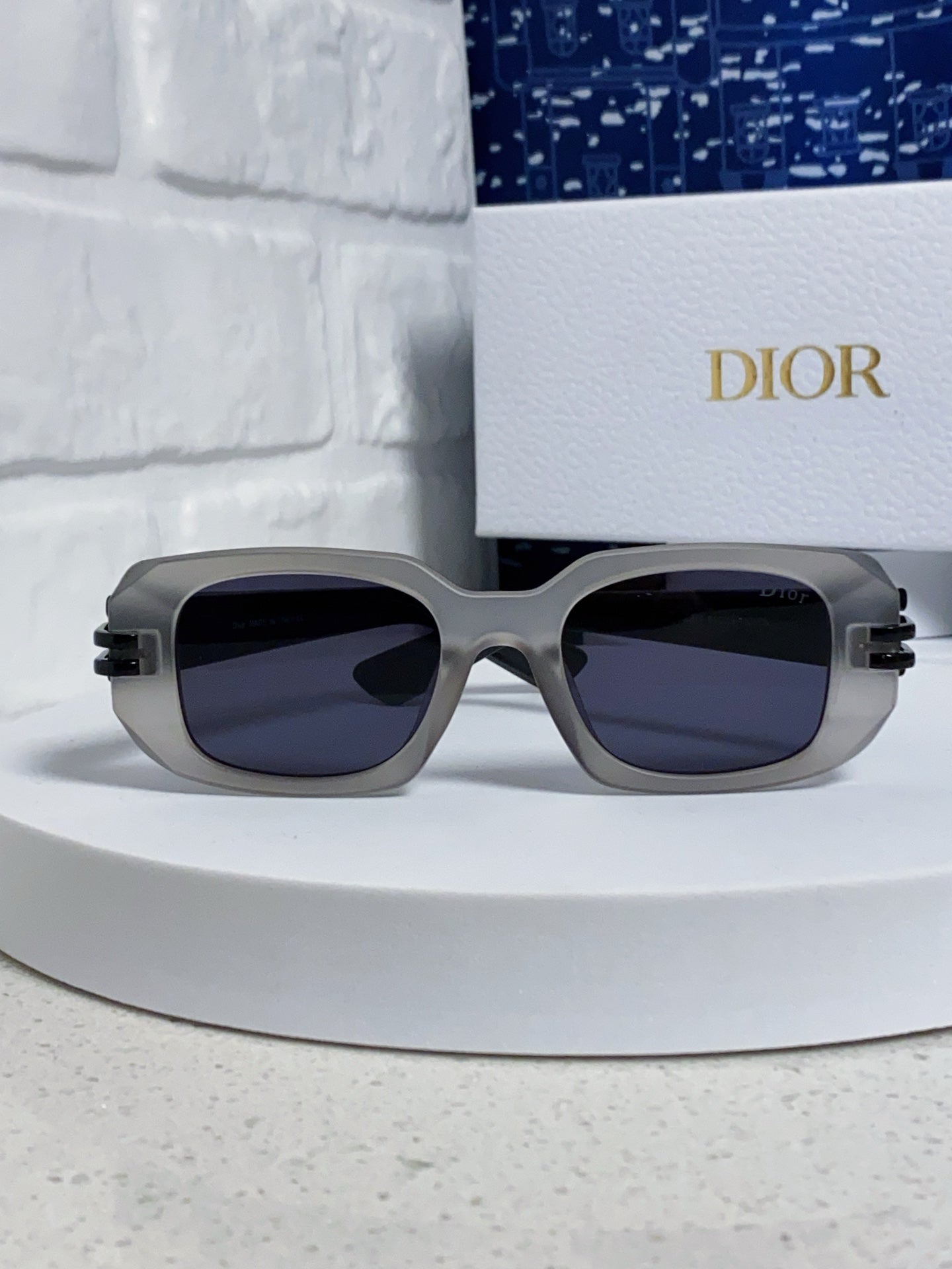 Dior Square Silver Lens Sunglasses for Men & Women - 465291 - detail image 2
