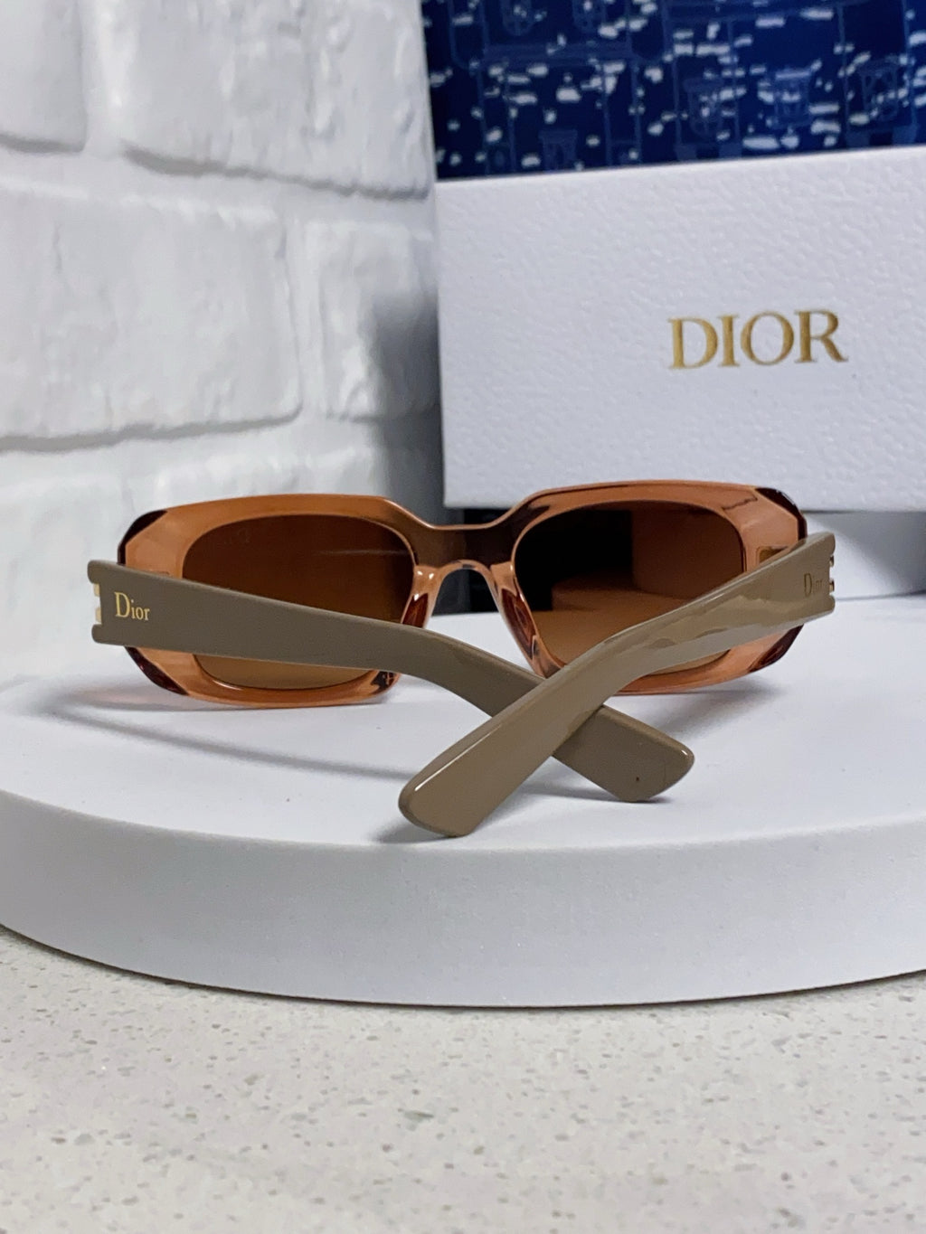 Dior Square Brown Lens Sunglasses for Men & Women - 465292 - detail image 3