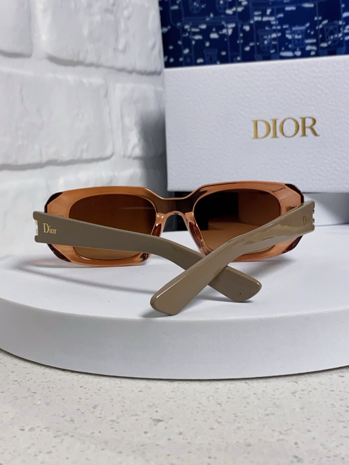 Dior Square Brown Lens Sunglasses for Men & Women - 465292 - detail image 3
