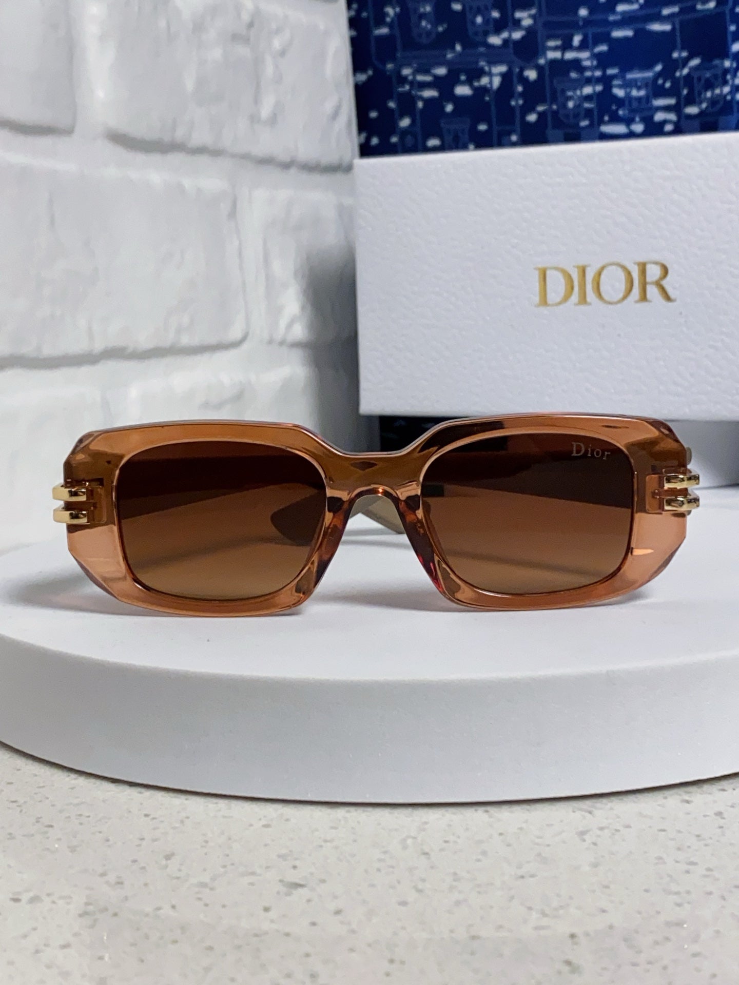Dior Square Brown Lens Sunglasses for Men & Women - 465292 - detail image 2