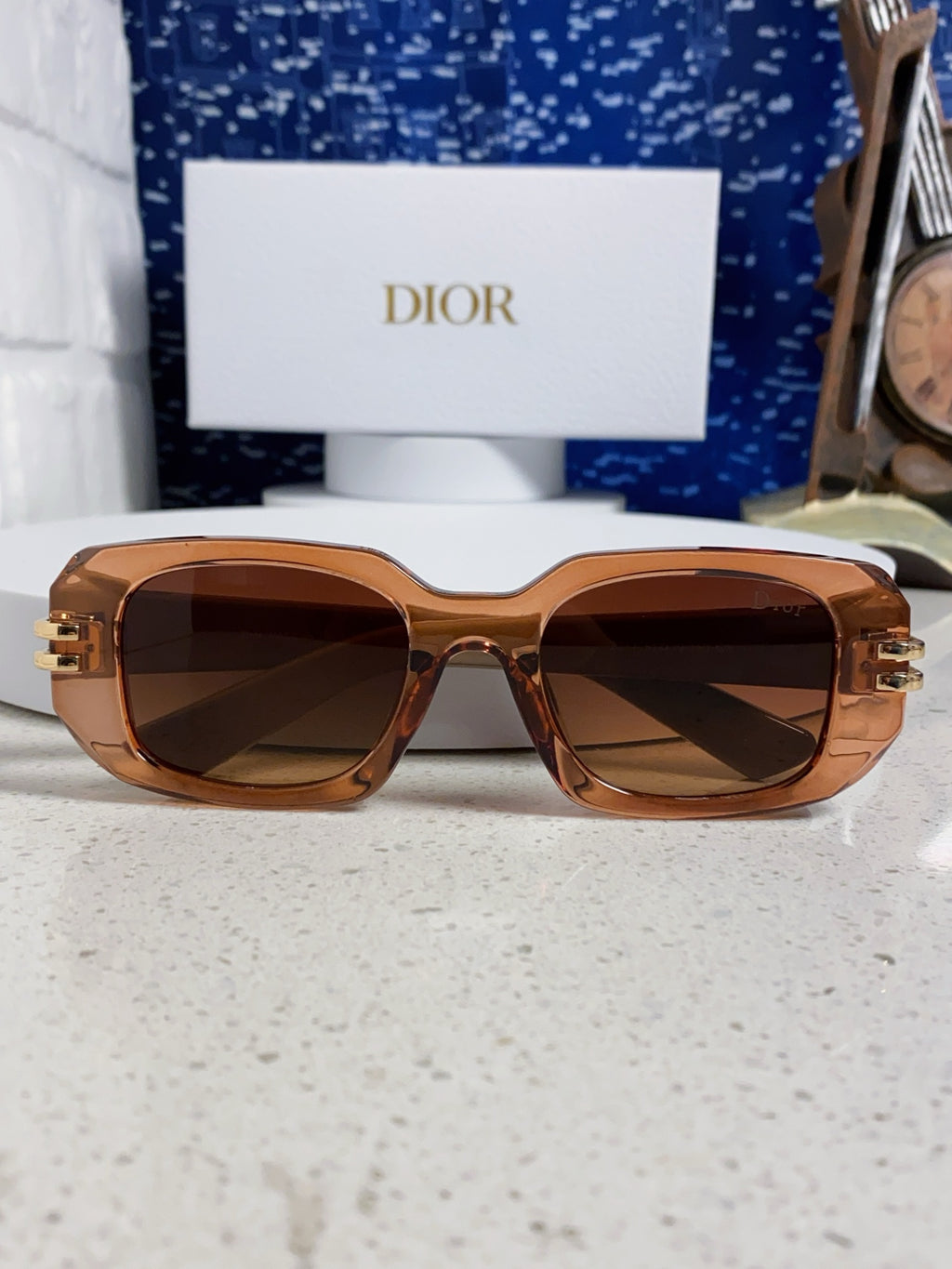 Dior Square Brown Lens Sunglasses for Men & Women - 465292 - detail image 9