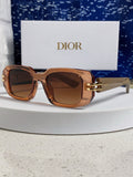 Dior Square Brown Lens Sunglasses for Men & Women - 465292