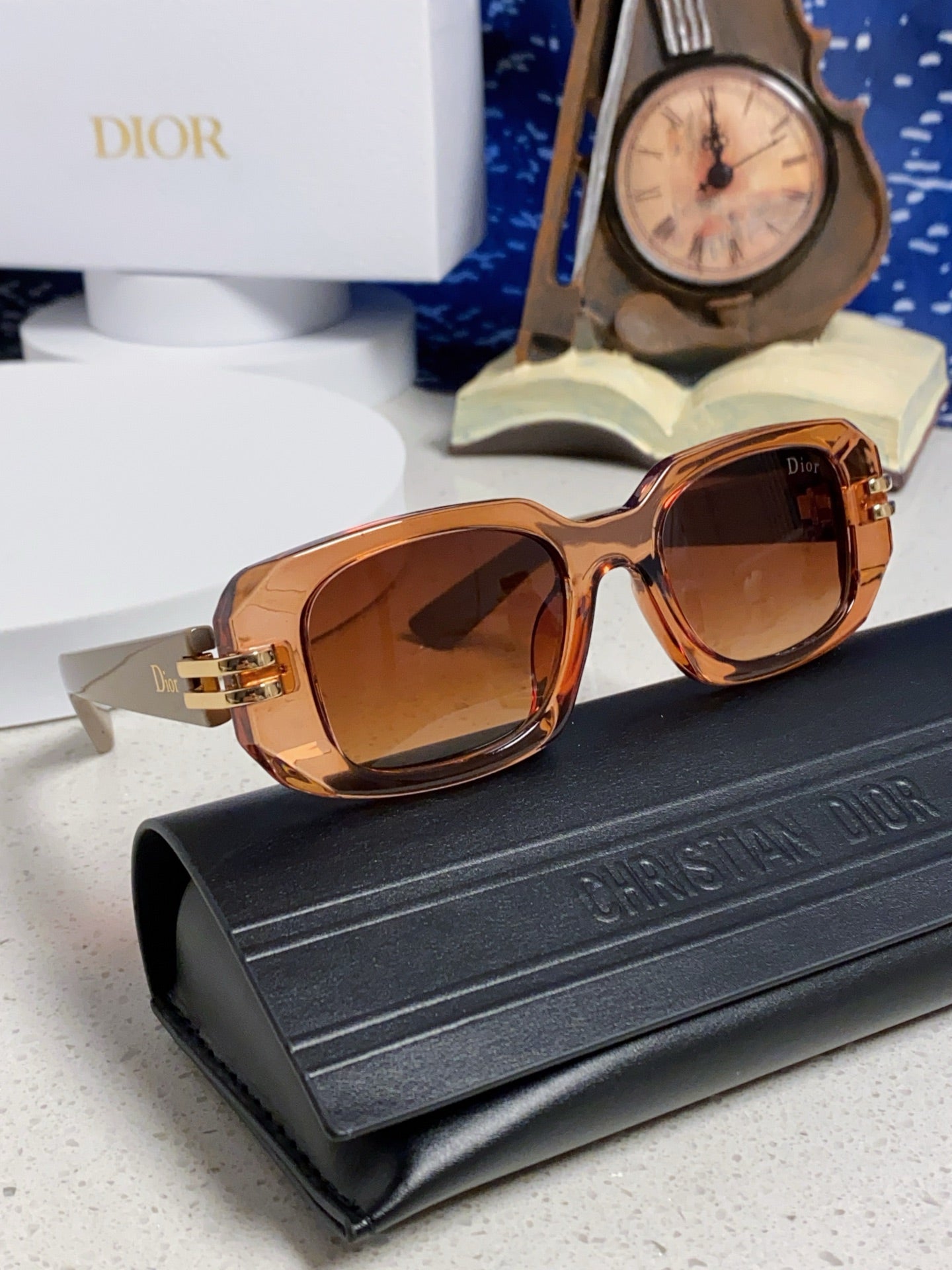 Dior Square Brown Lens Sunglasses for Men & Women - 465292 - detail image 10