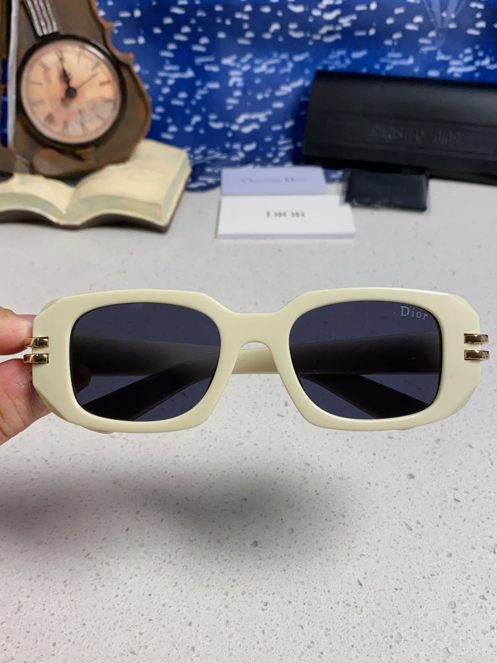 Dior Square Brown Lens Sunglasses for Men & Women - 465293 - detail image 4