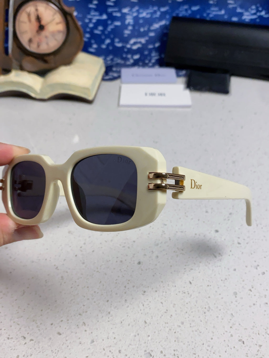 Dior Square Brown Lens Sunglasses for Men & Women - 465293 - detail image 6