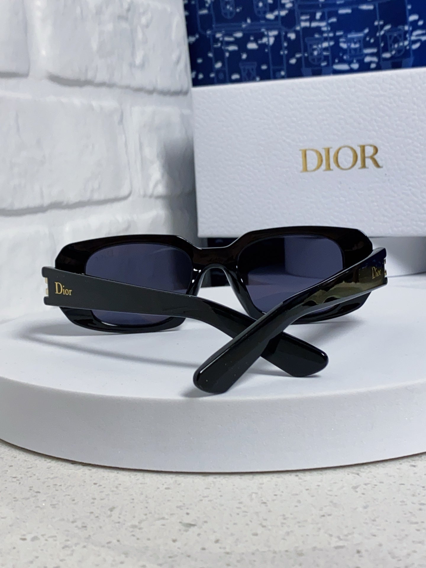 Dior Square Black Lens Sunglasses for Men & Women - 465294 - detail image 3