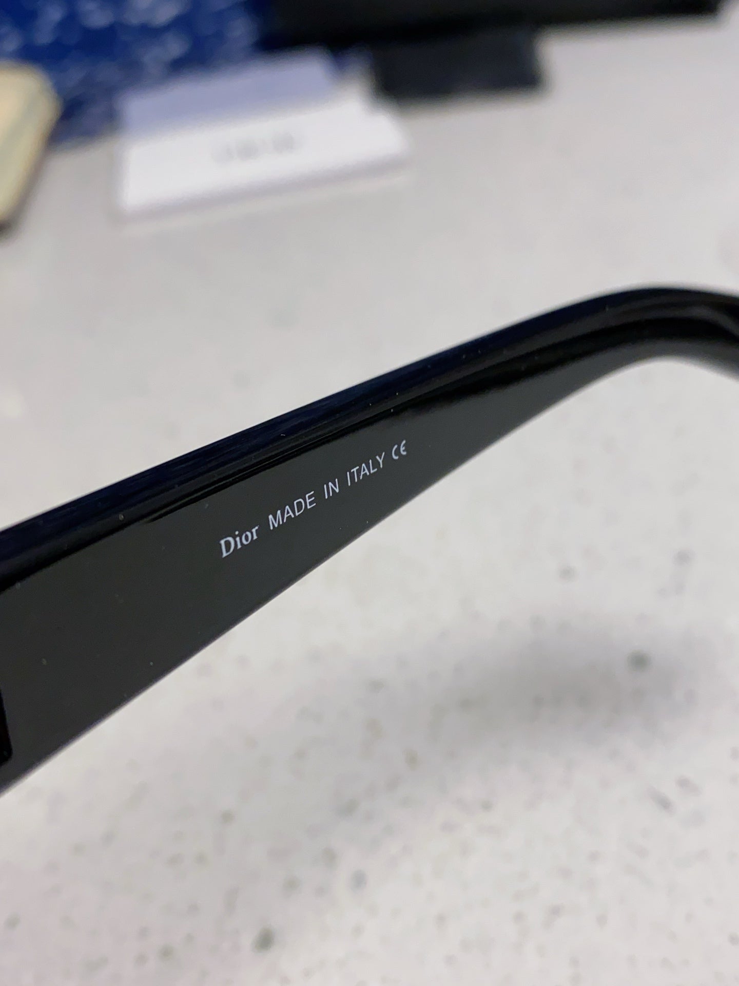Dior Square Black Lens Sunglasses for Men & Women - 465294 - detail image 8