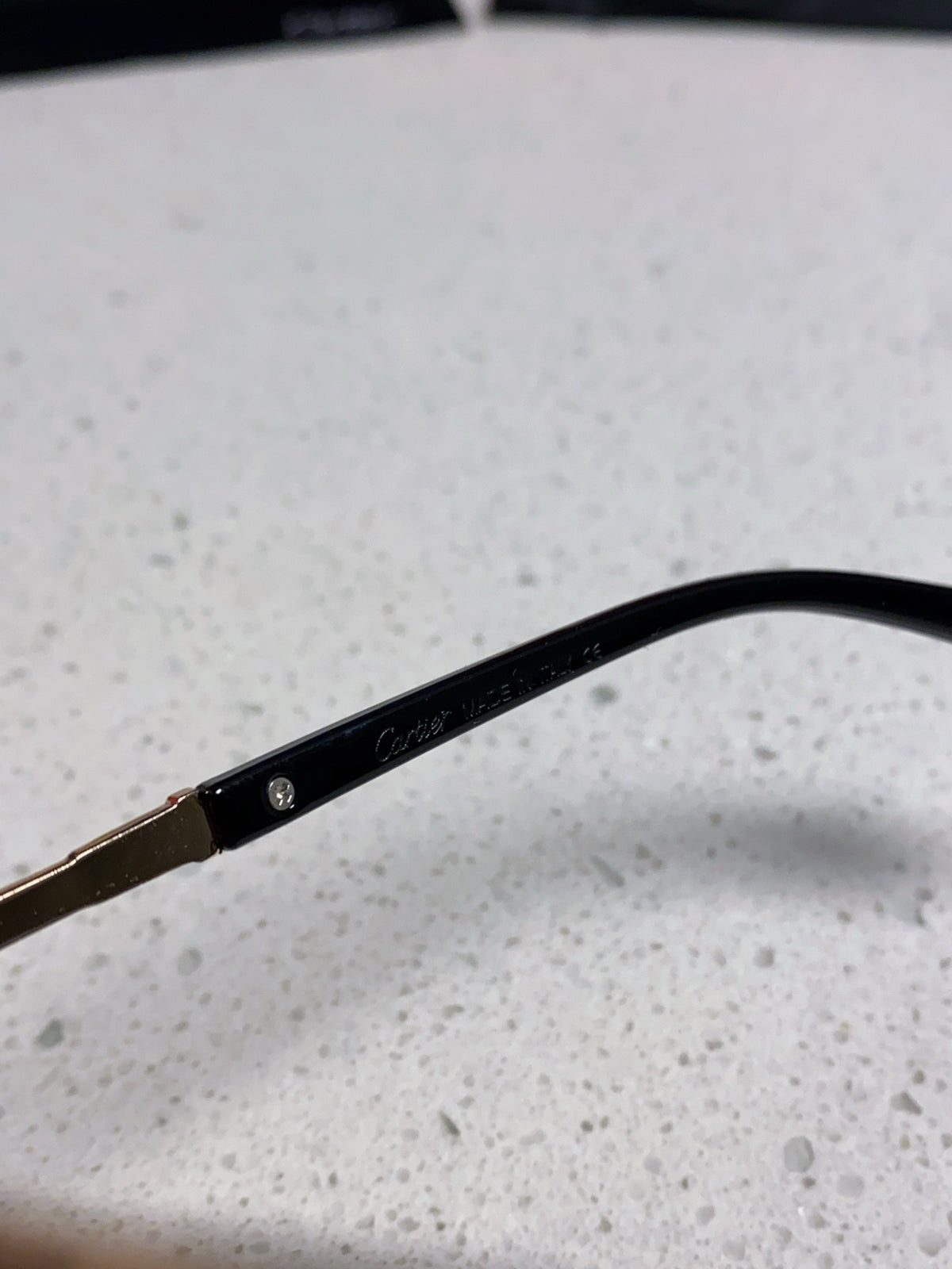 Cartier Lightweight Metal Rimless Brown Lens Sunglasses for Men & Wom - 465796 - detail image 8