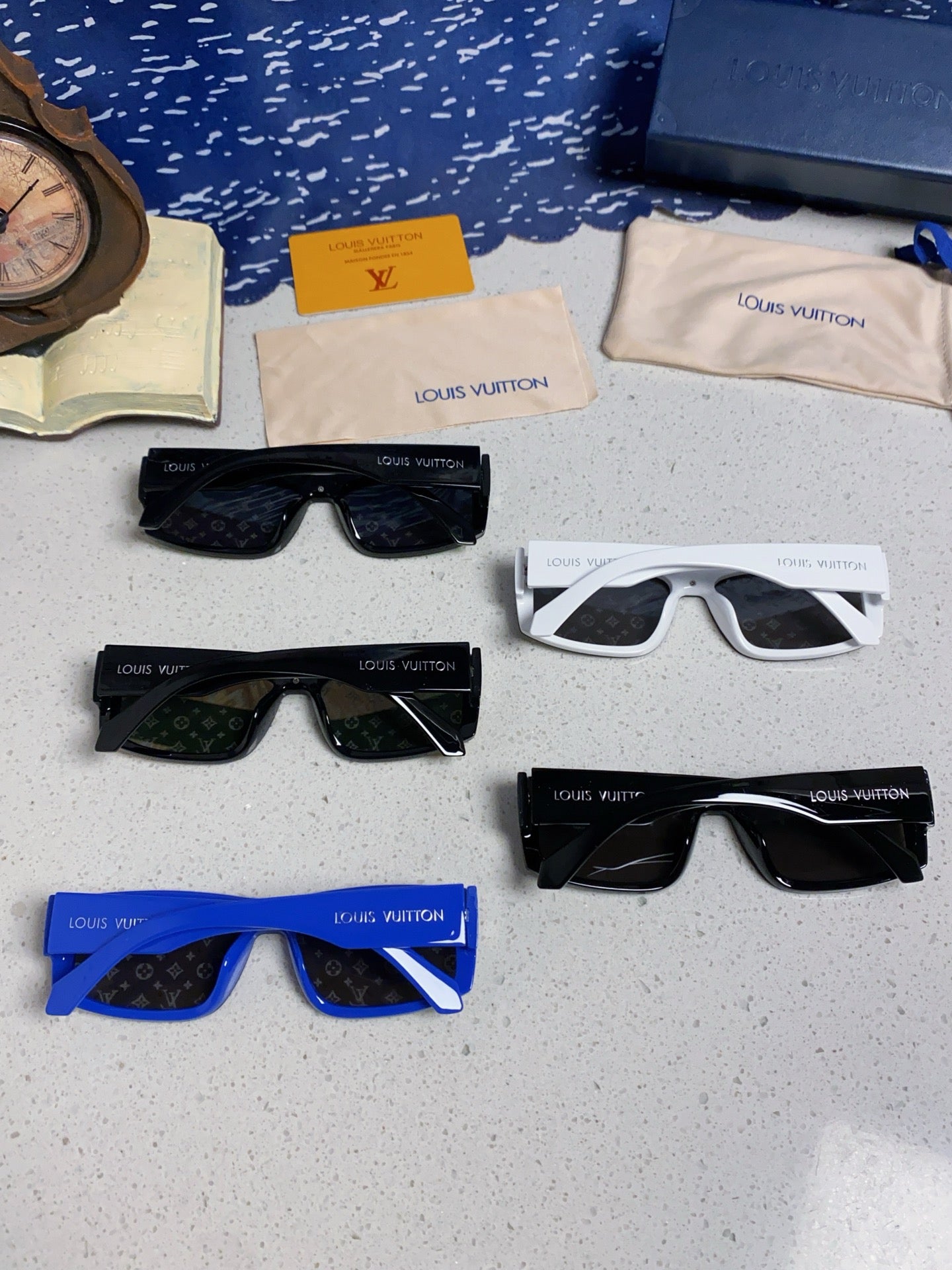 Louis Vuitton Fashion Orange Lens Sunglasses for Men & Women - detail image 11