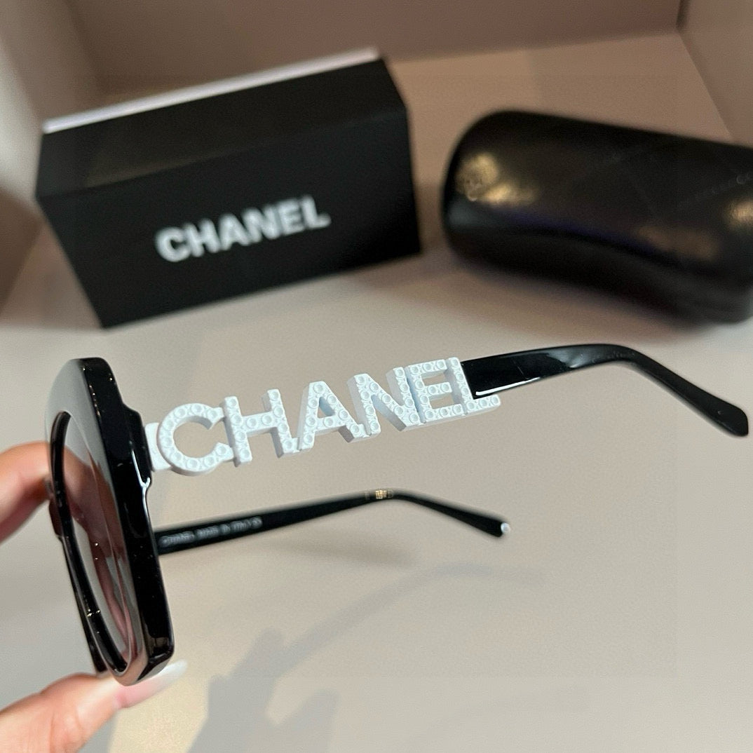 Chanel Fashion Red Lens Sunglasses for Men & Women - 358034 - detail image 5