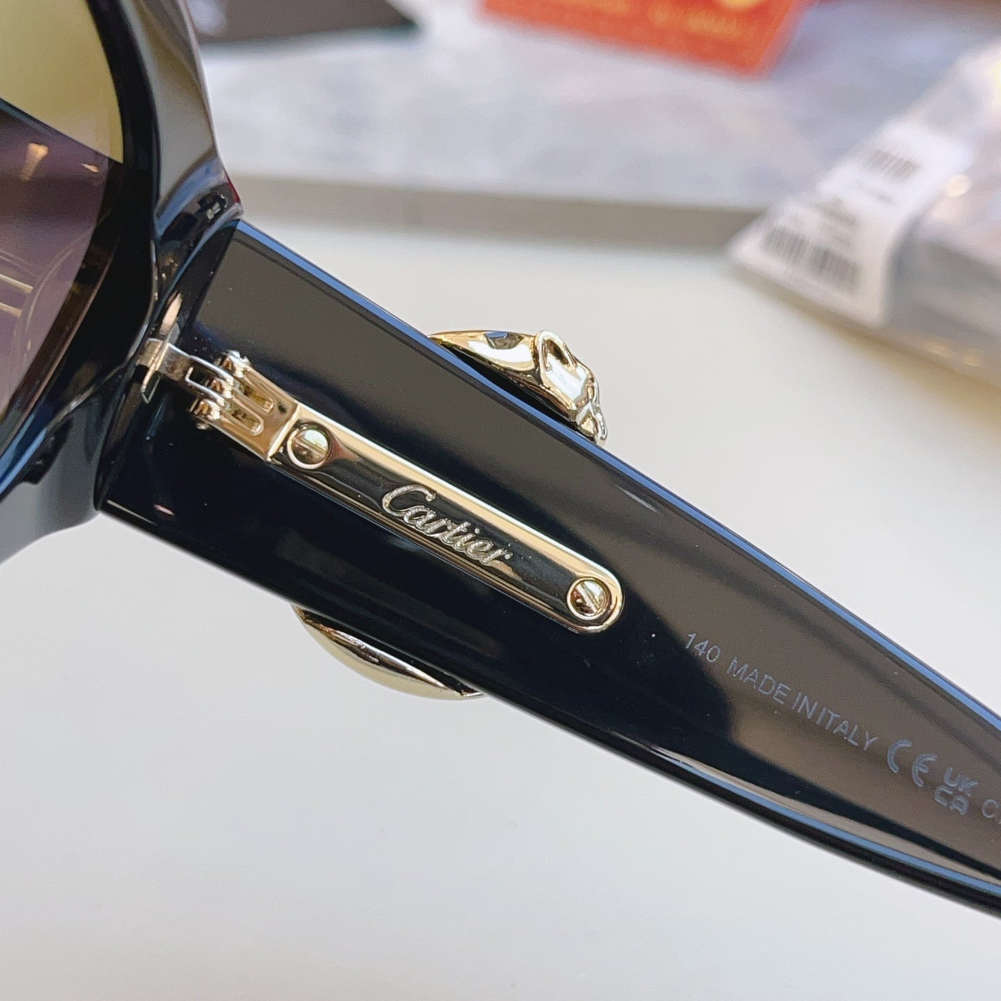 Cartier CT0472S Fashion Black Lens Sunglasses for Men & Women - 415934 - detail image 7