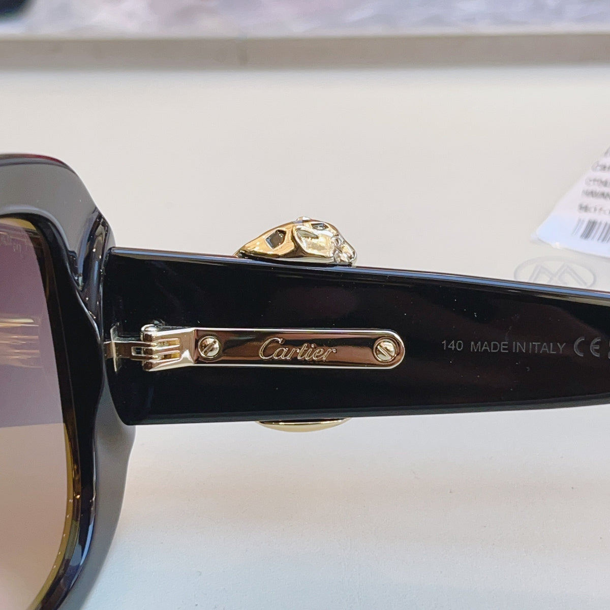 Cartier CT0471S Fashion Black Lens Sunglasses for Men & Women - 415932 - detail image 6