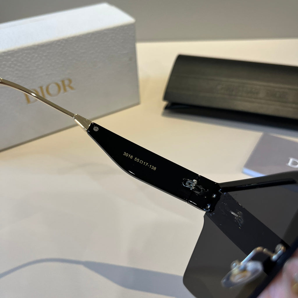 Dior Fashion Black Lens Sunglasses for Men & Women - 382408 - detail image 9