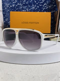 Louis Vuitton Polarized Square Silver Lens Sunglasses for Men & Women - 132160