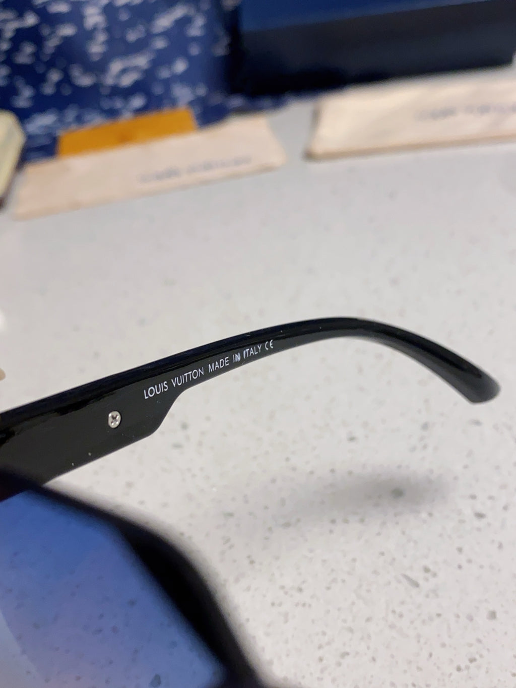 Louis Vuitton Lightweight Rimless Silver Lens Sunglasses for Men & Wo - 132172 - detail image 8
