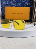 Louis Vuitton Lightweight Rimless Yellow Lens Sunglasses for Men & Women