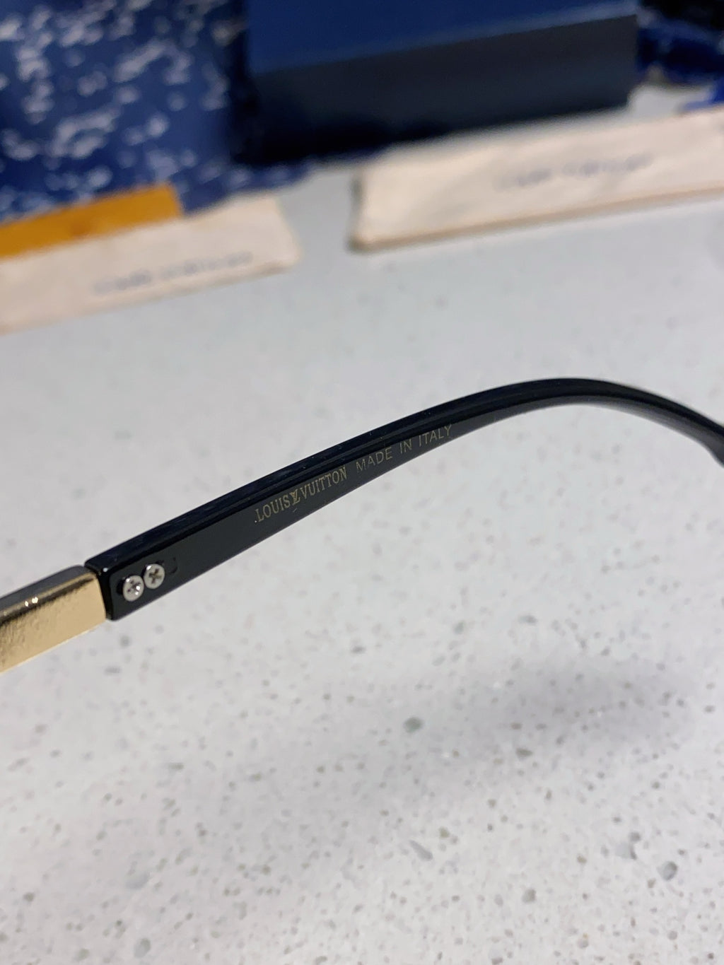 Louis Vuitton Fashion Silver Lens Sunglasses for Men - 132166 - detail image 8
