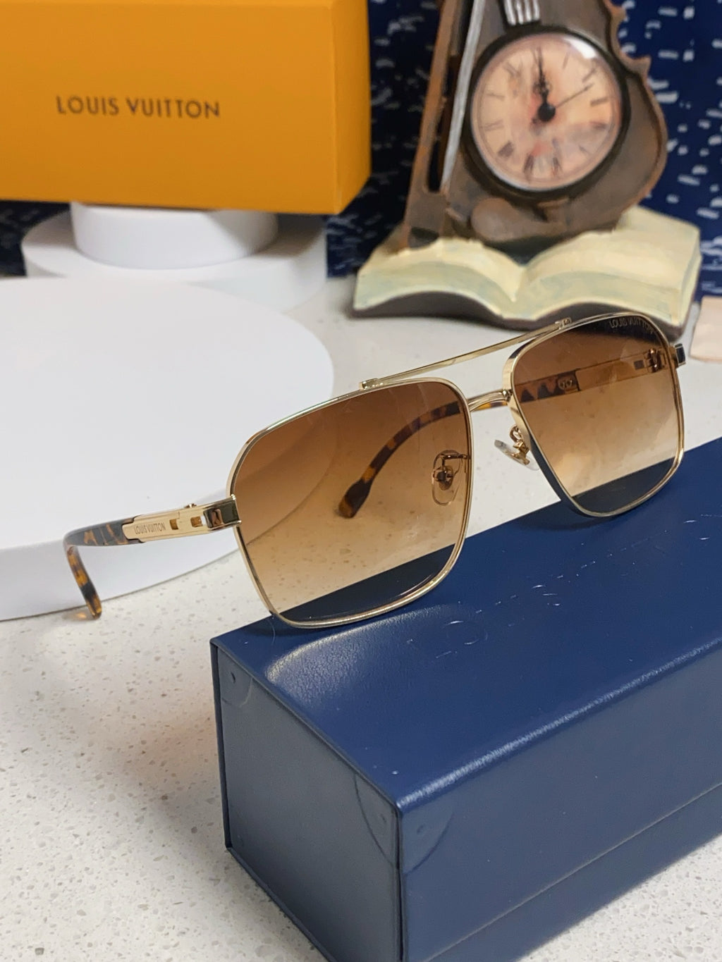Louis Vuitton Fashion Brown Lens Sunglasses for Men - 132167 - detail image 10