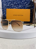 Louis Vuitton Fashion Brown Lens Sunglasses for Men - 132167