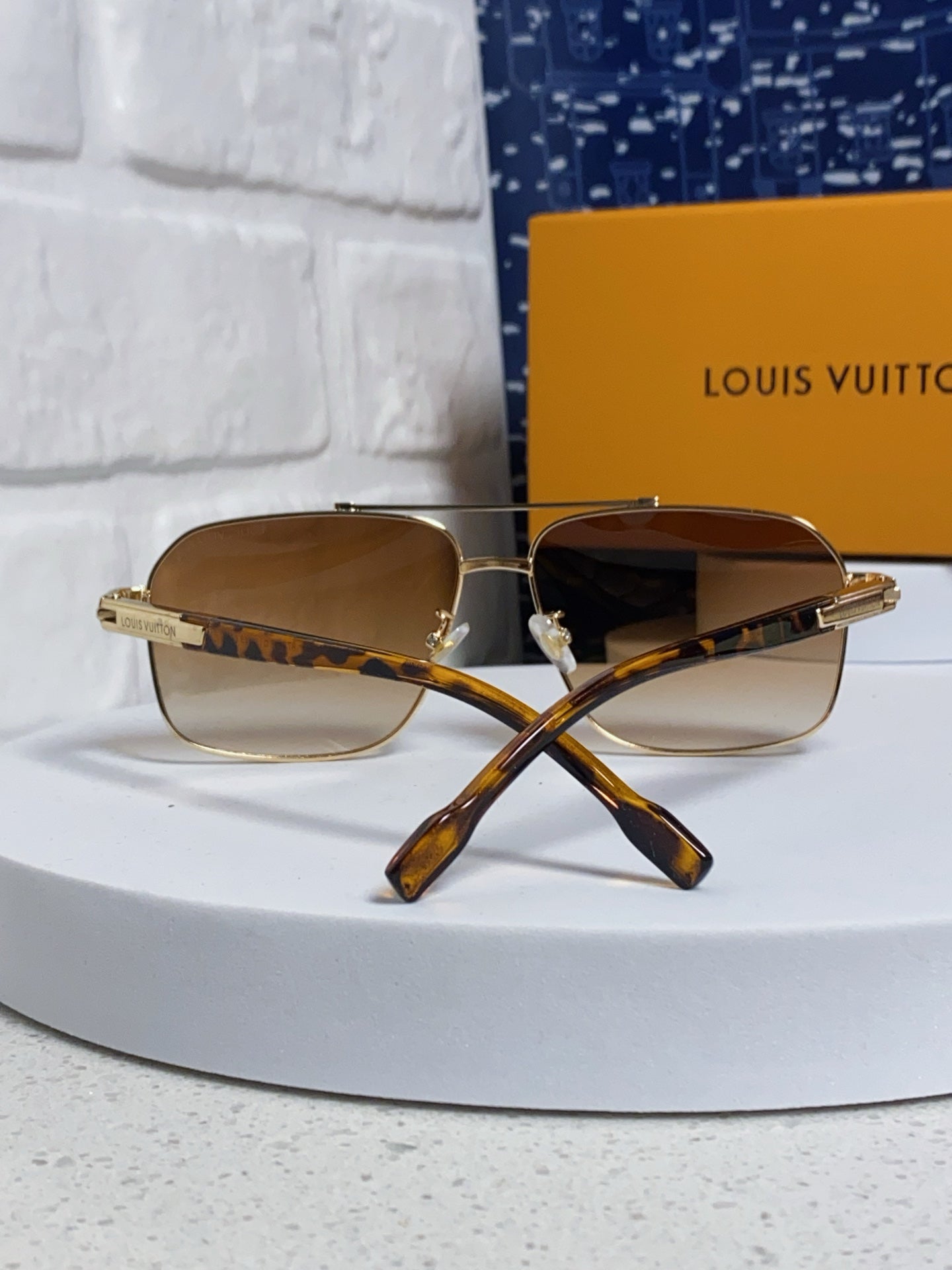 Louis Vuitton Fashion Brown Lens Sunglasses for Men - 132167 - detail image 3