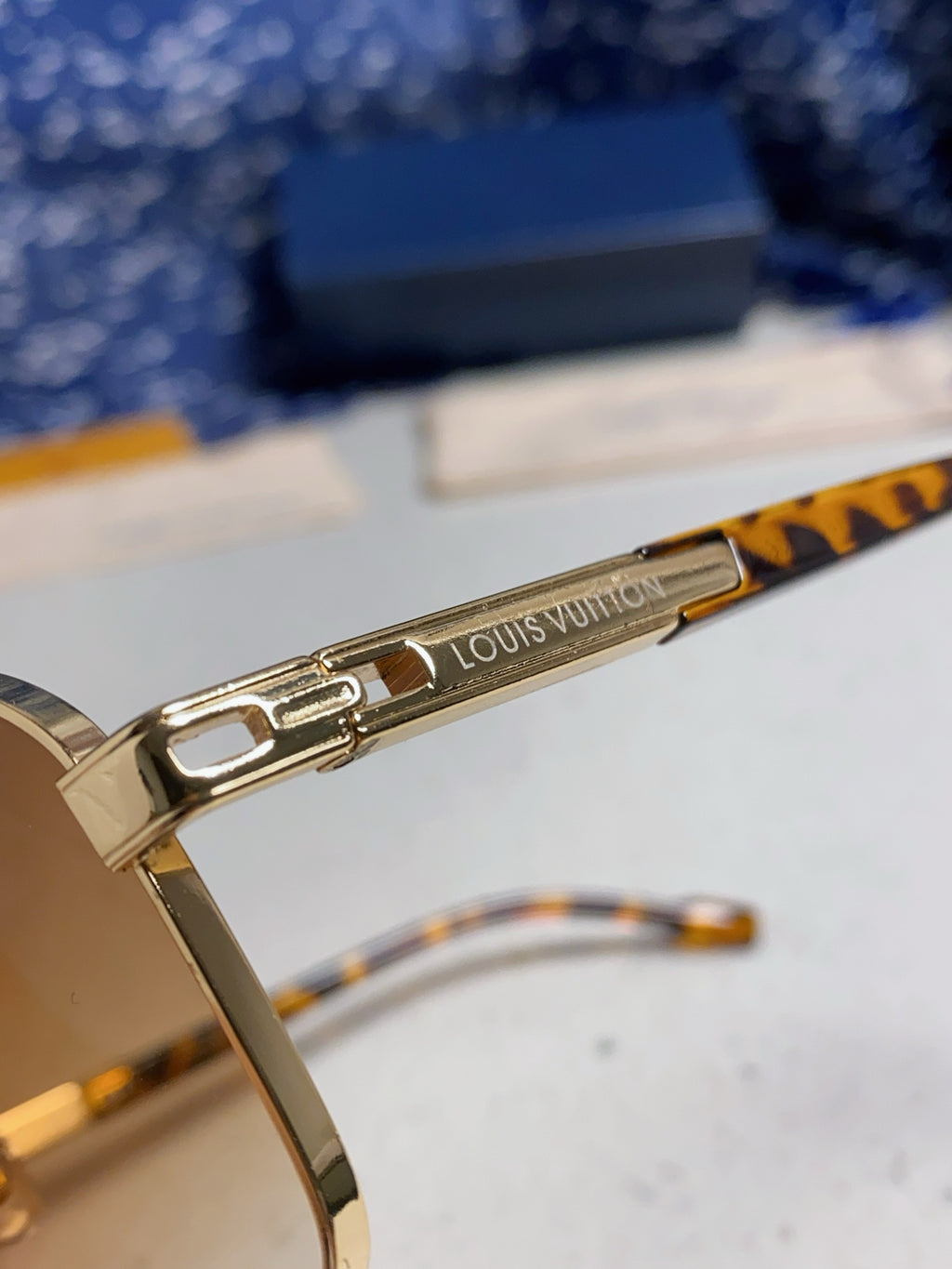 Louis Vuitton Fashion Brown Lens Sunglasses for Men - 132167 - detail image 7