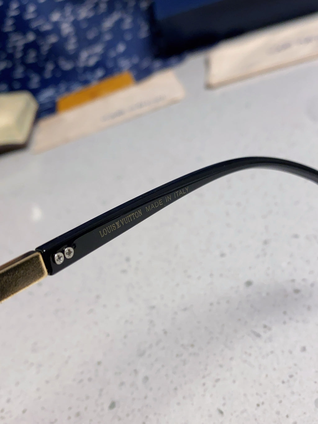 Louis Vuitton Fashion Black Lens Sunglasses for Men - 132168 - detail image 8