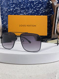 Louis Vuitton Fashion Silver Lens Sunglasses for Men - 132169
