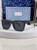 Gucci Polarized Fashion Black Lens Sunglasses for Men & Women - 132231