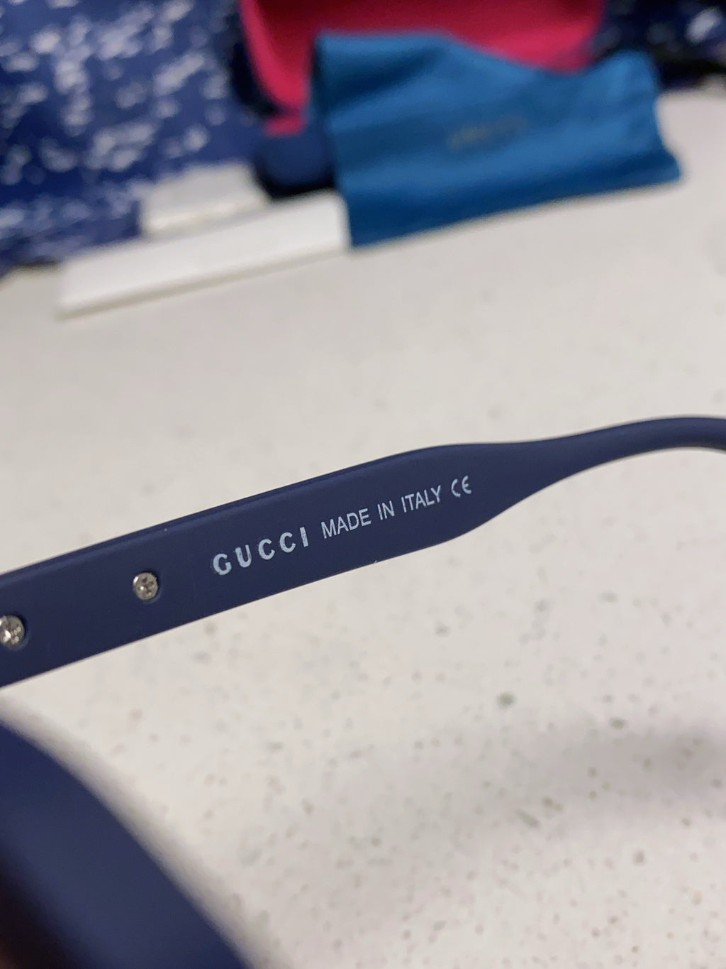 Gucci Polarized Fashion Black Lens Sunglasses for Men & Women - 132232 - detail image 8