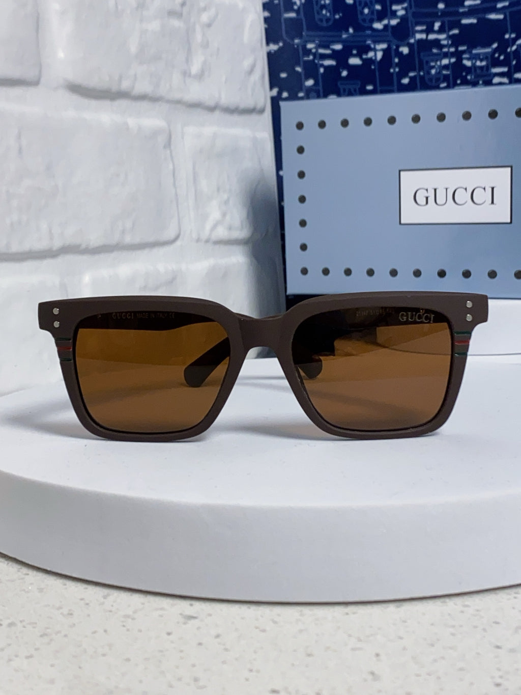 Gucci Polarized Fashion Brown Lens Sunglasses for Men & Women - 132233 - detail image 2
