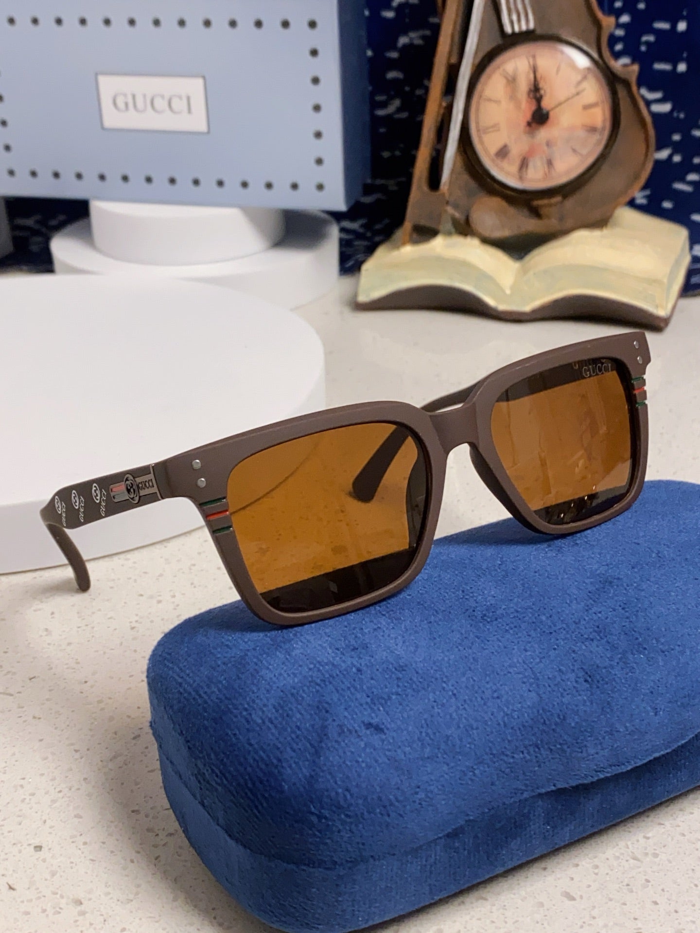 Gucci Polarized Fashion Brown Lens Sunglasses for Men & Women - 132233 - detail image 10