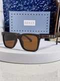 Gucci Polarized Fashion Brown Lens Sunglasses for Men & Women - 132233