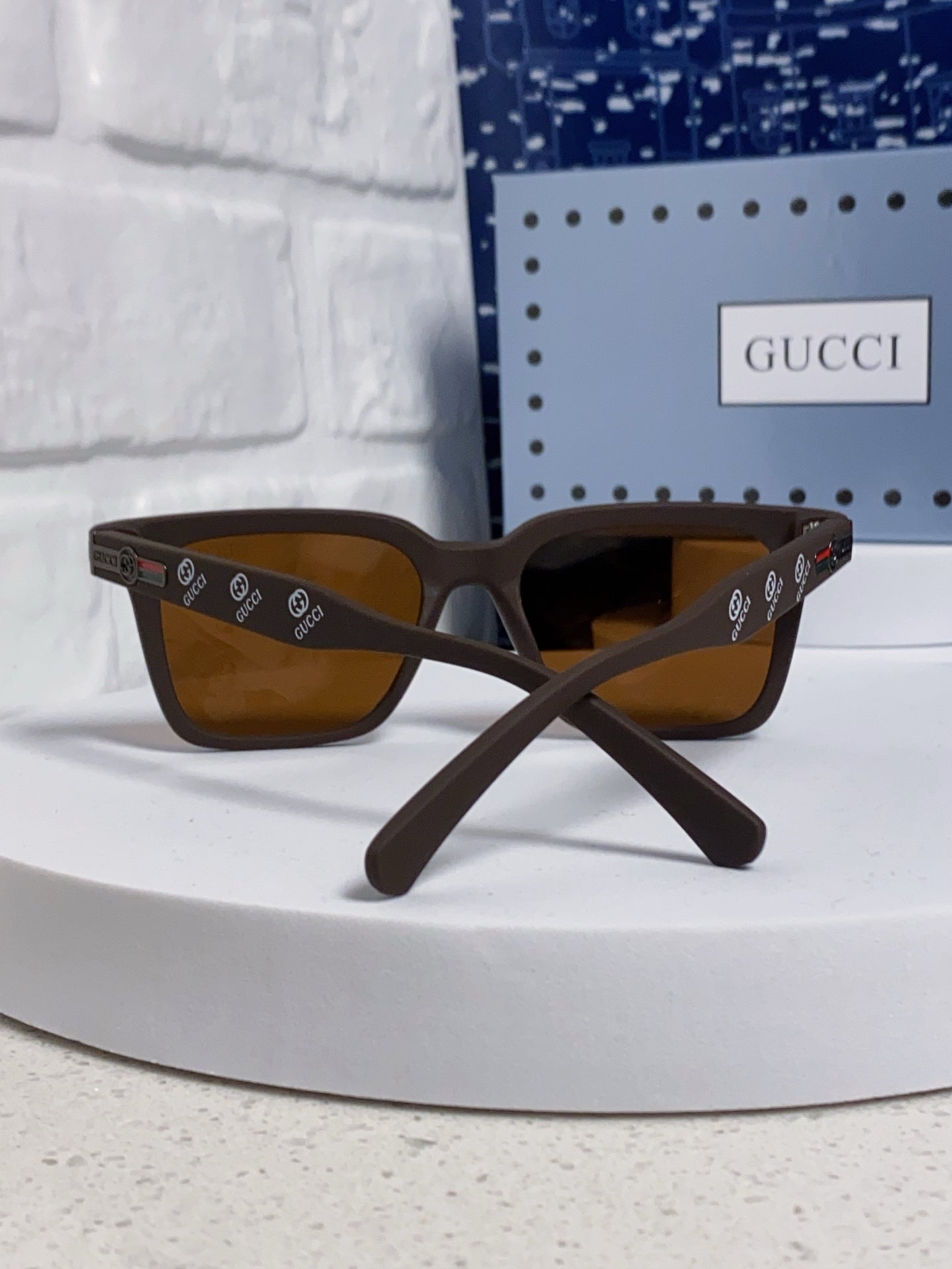Gucci Polarized Fashion Brown Lens Sunglasses for Men & Women - 132233 - detail image 3