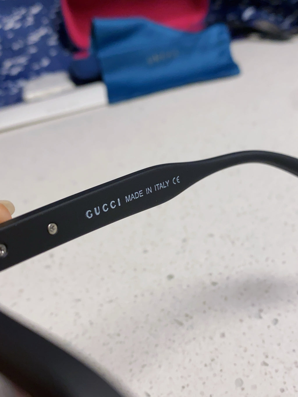 Gucci Polarized Fashion Black Lens Sunglasses for Men & Women - 132234 - detail image 8