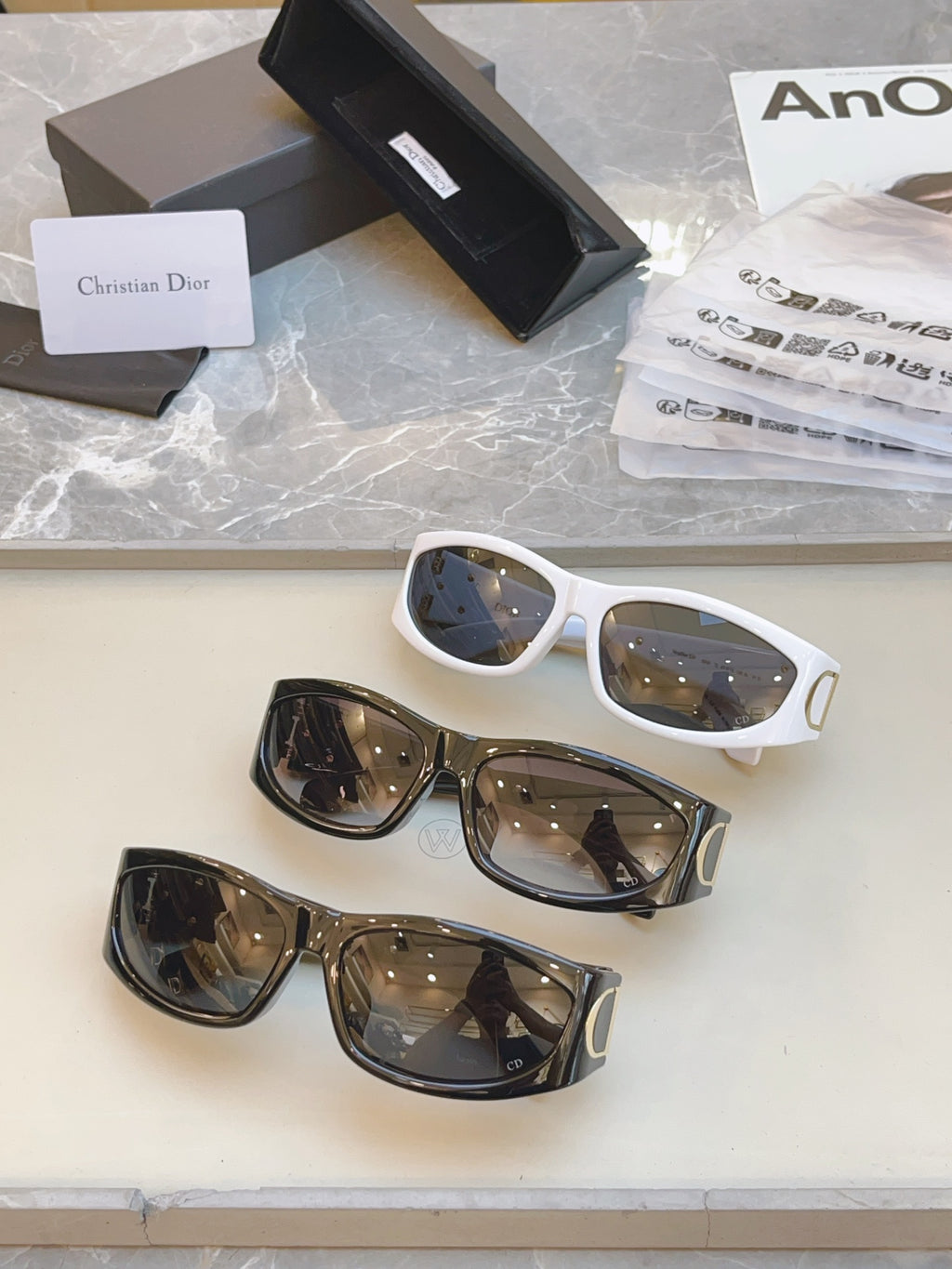 Dior VERYDIOR Fashion Silver Lens Sunglasses for Men & Women - detail image 2