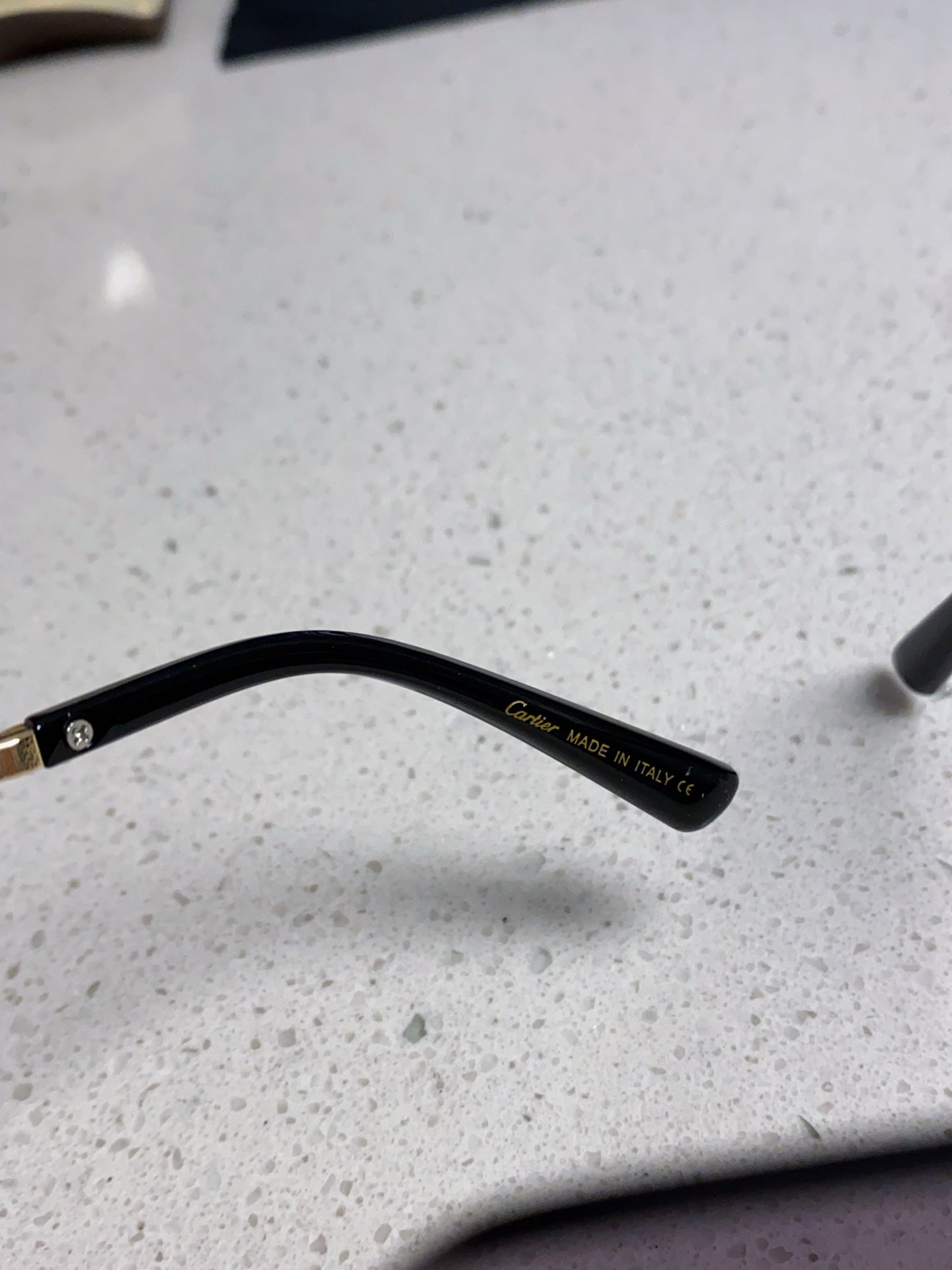Cartier Lightweight Metal Rimless Silver Lens Sunglasses for Men & Wo - 432226 - detail image 8