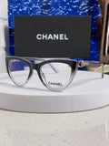 Chanel Cat-Eye Silver Lens Sunglasses for Men & Women - 398500