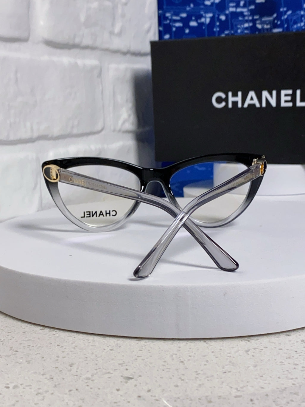Chanel Cat-Eye Silver Lens Sunglasses for Men & Women - 398500 - detail image 3