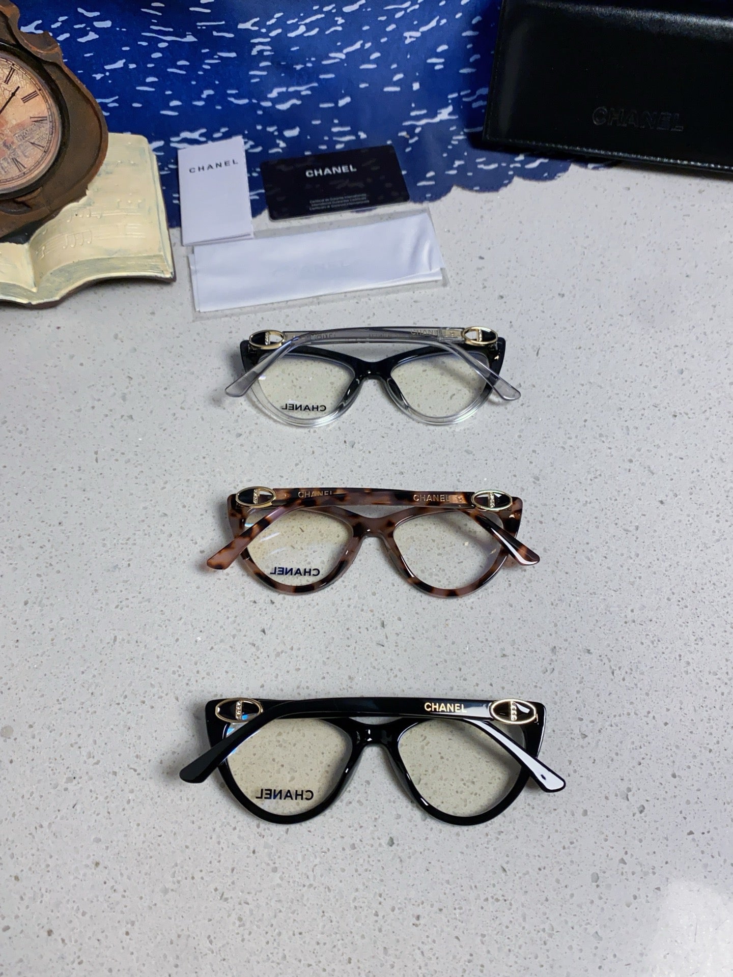 Chanel Cat-Eye Silver Lens Sunglasses for Men & Women - 398500 - detail image 11