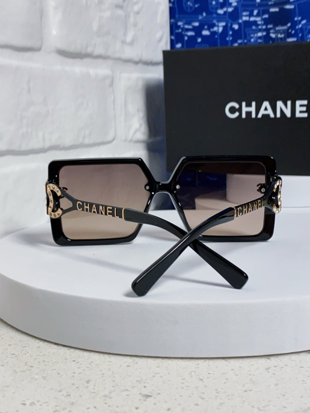 Chanel Fashion Silver Lens Sunglasses for Women - 398504 - detail image 3