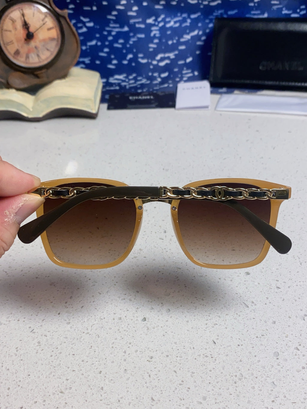 Chanel Fashion Brown Lens Sunglasses for Men & Women - 449085 - detail image 5