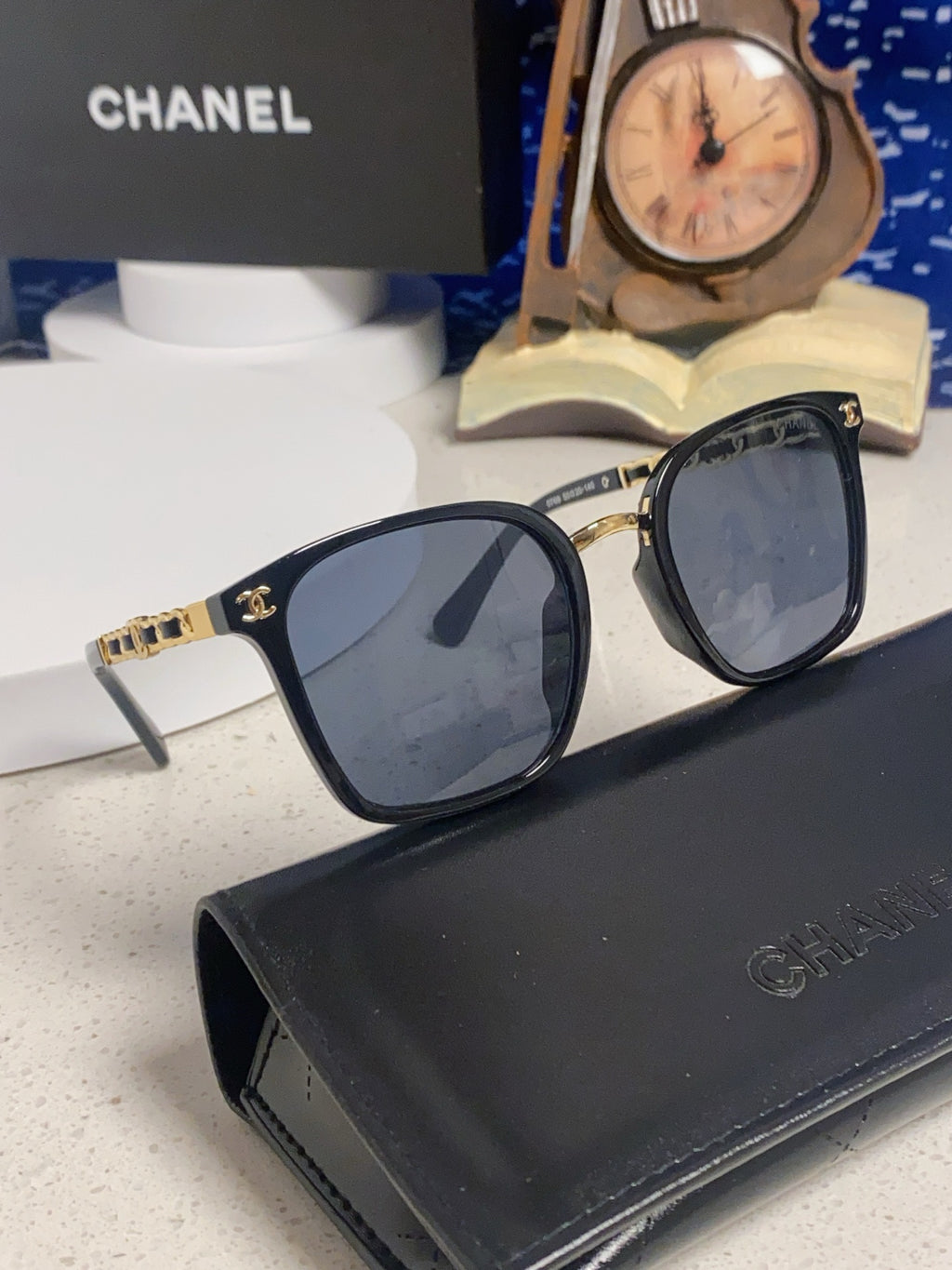 Chanel Fashion Blue Lens Sunglasses for Men & Women - 448887 - detail image 10