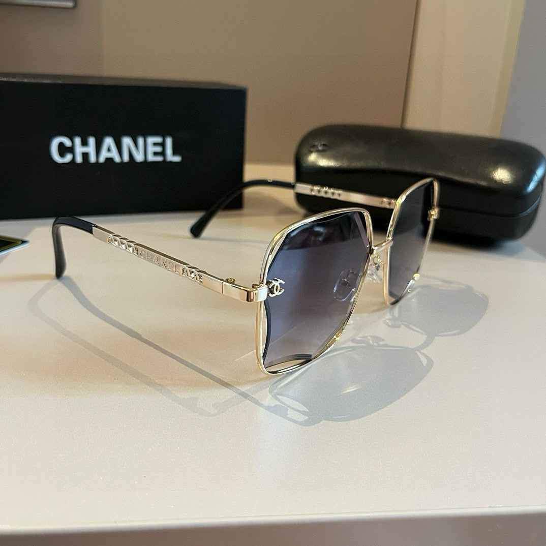 Chanel Square Silver Lens Sunglasses for Men & Women - 431553