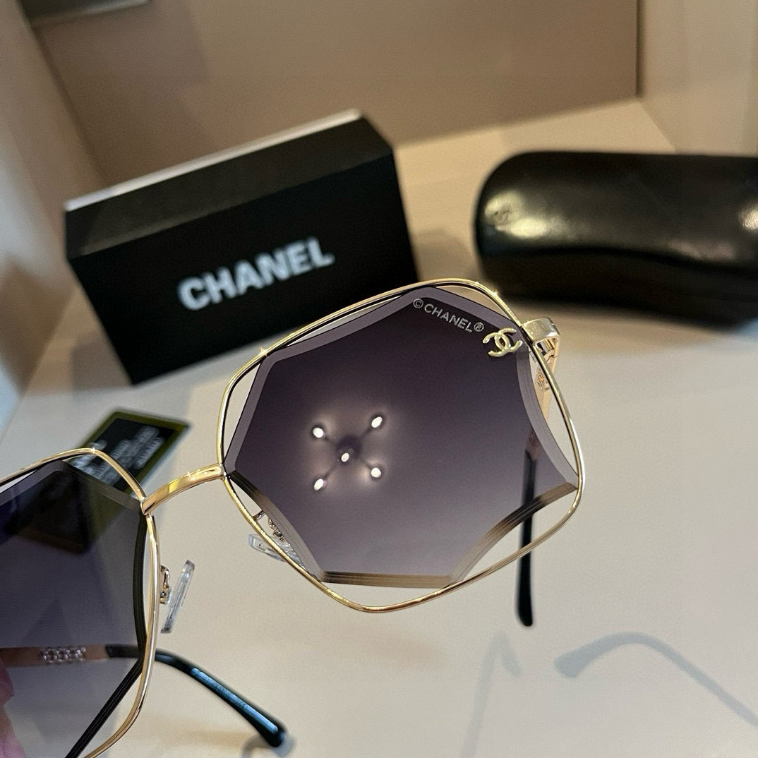 Chanel Square Silver Lens Sunglasses for Men & Women - 431553 - detail image 2