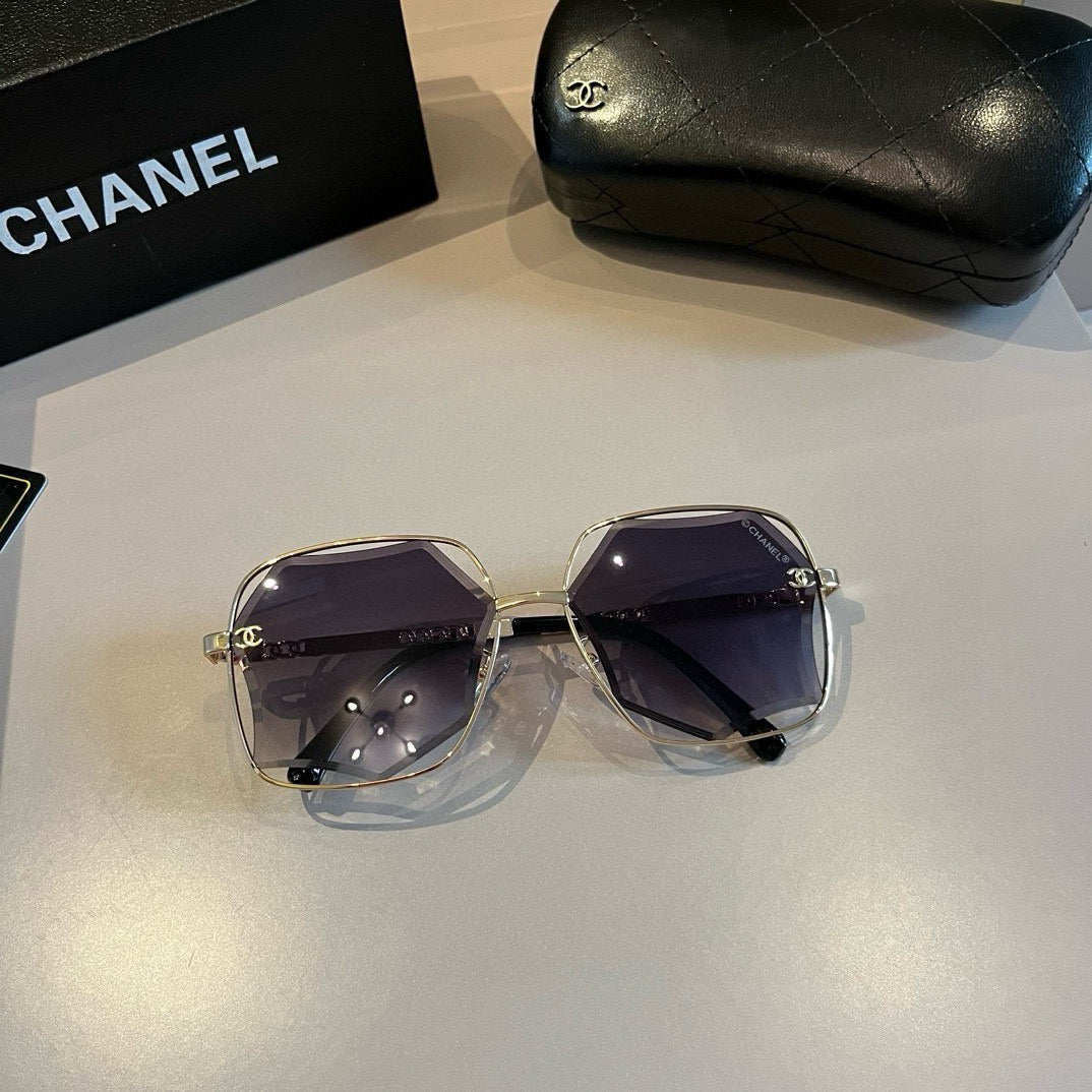 Chanel Square Silver Lens Sunglasses for Men & Women - 431553 - detail image 8