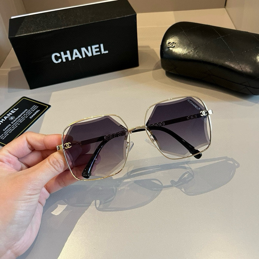 Chanel Square Silver Lens Sunglasses for Men & Women - 465092 - detail image 7